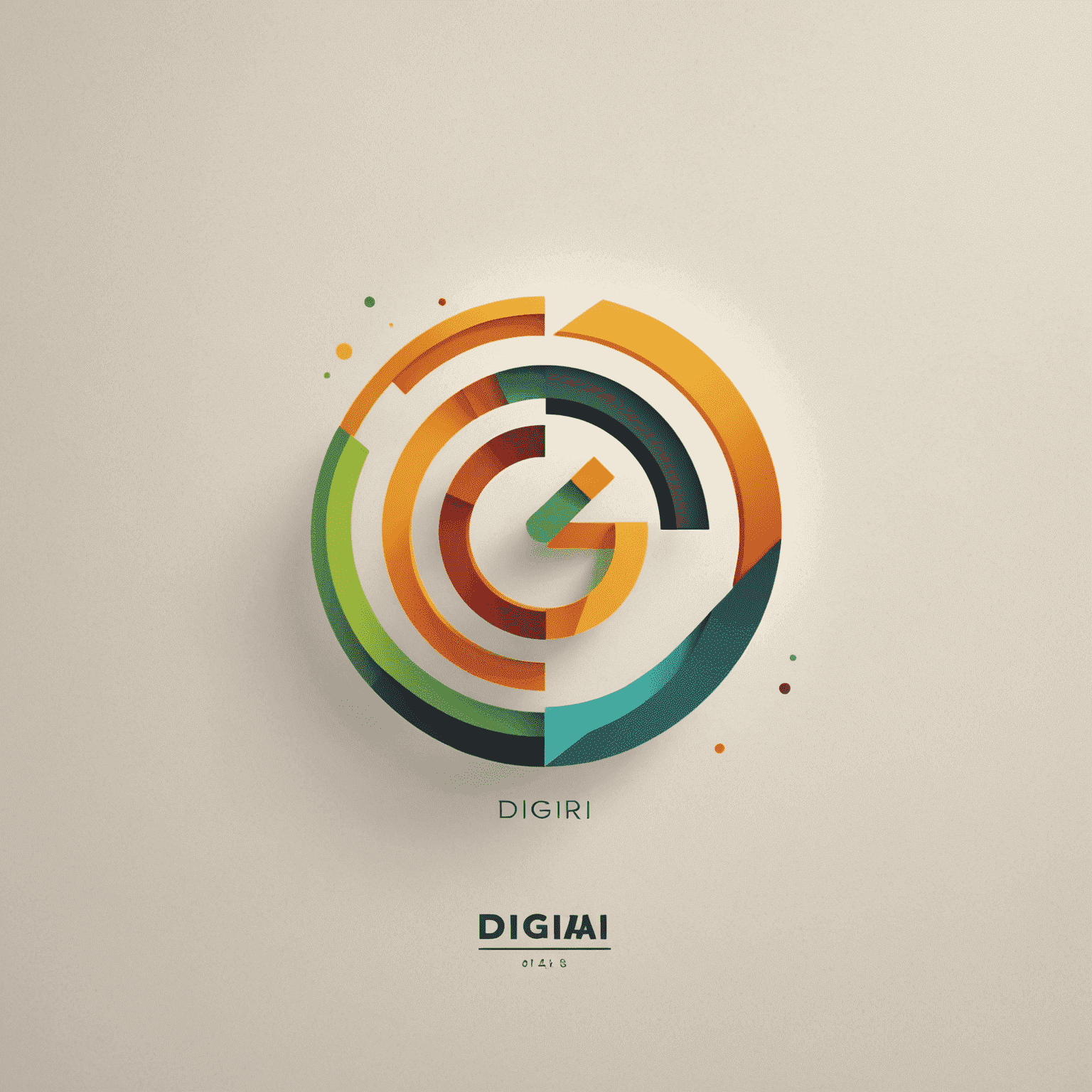 Logo de DIGI: Diseño moderno y minimalista que representa innovación digital