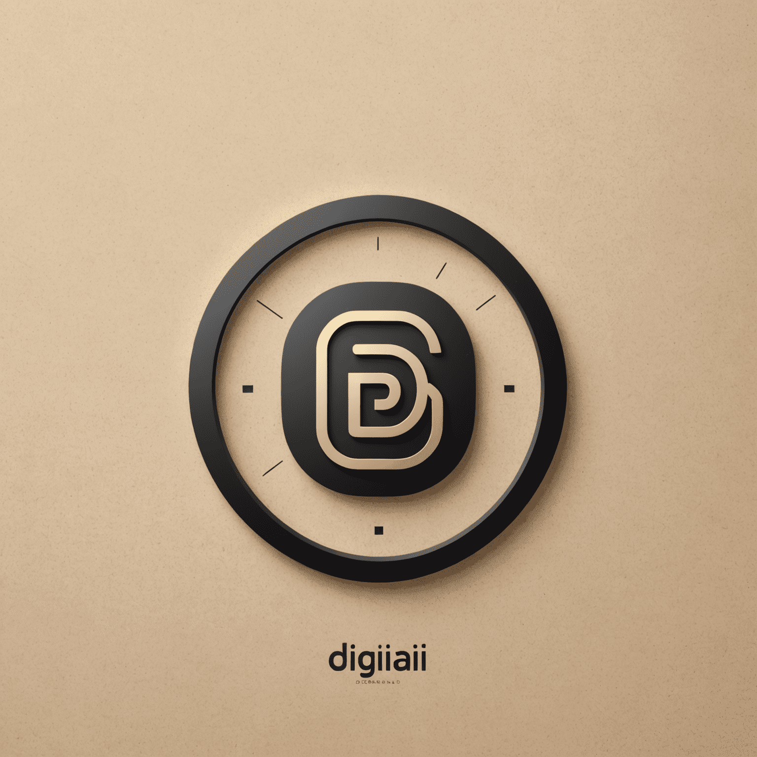Logo de DIGI: Diseño moderno y minimalista que representa innovación digital