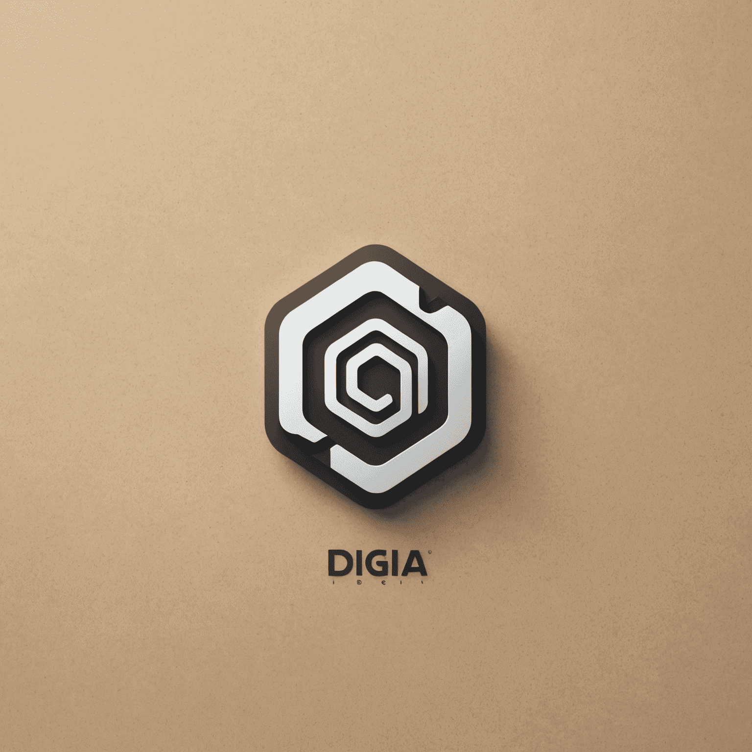 Logo de DIGI: Diseño moderno y minimalista que representa innovación digital