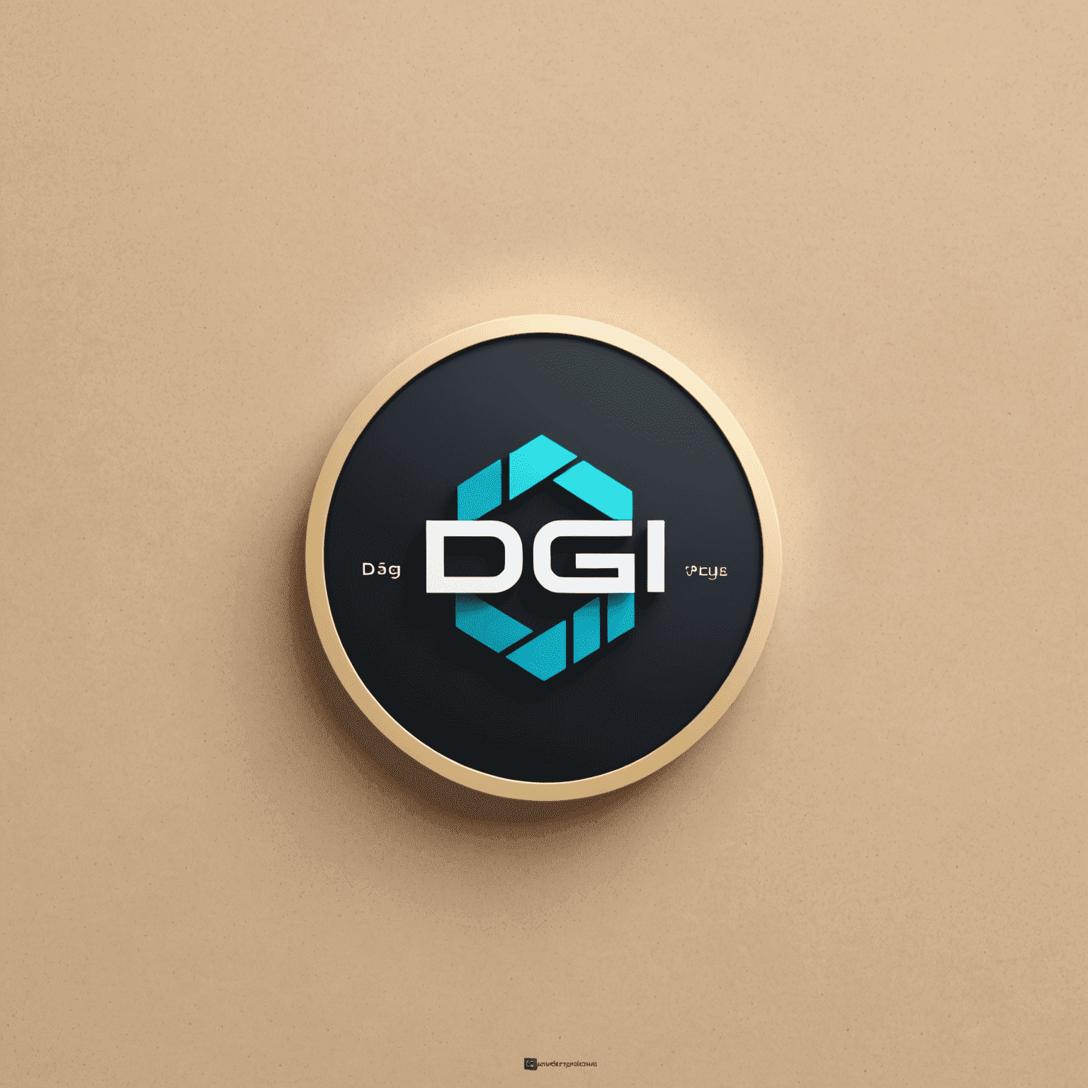 Logo de DIGI: Diseño moderno y minimalista que representa innovación digital